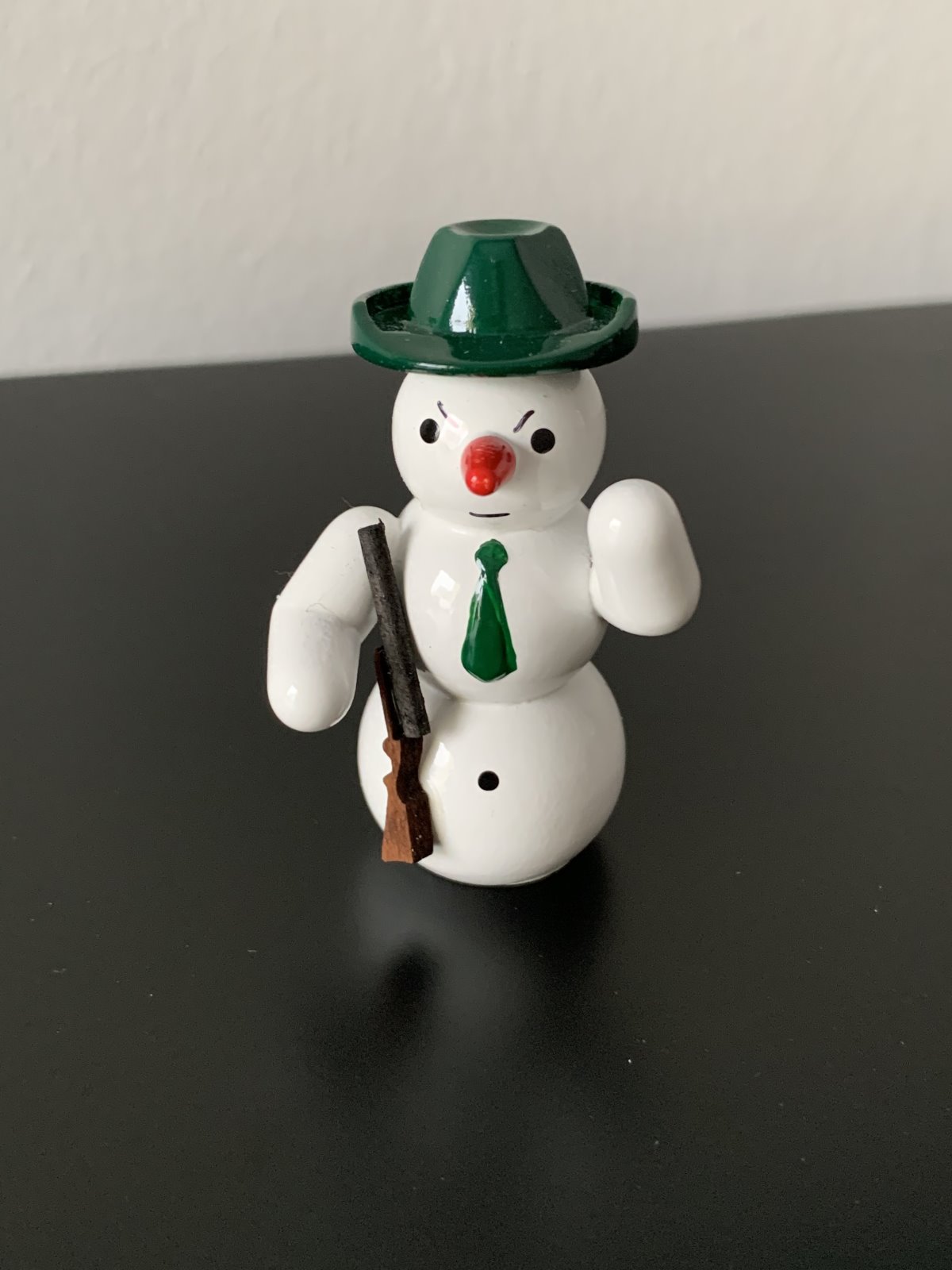 Snowman Förster  Dekofigur aus Holz 5,5cm