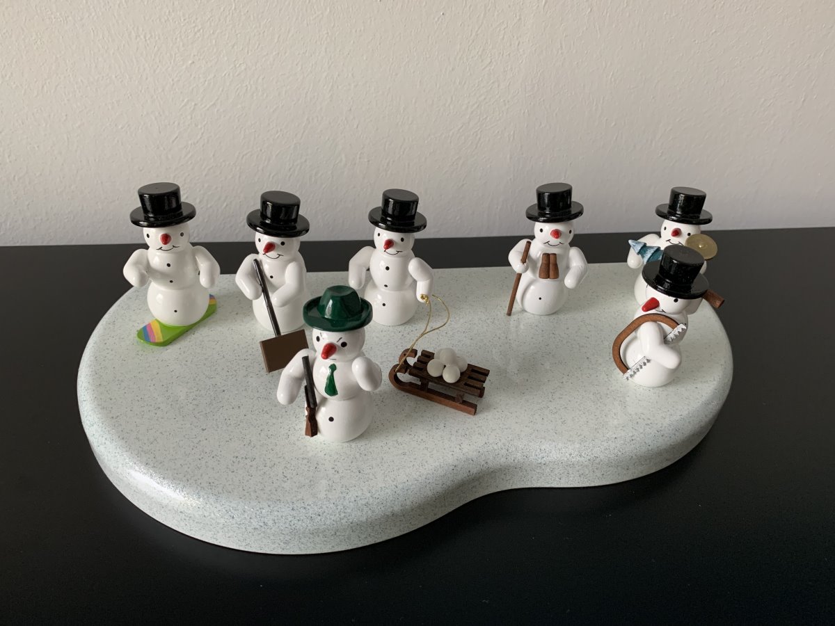 Schneelandschaft gross  78x32 cm